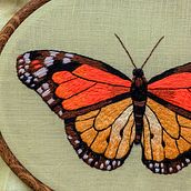 Meu projeto do curso: Técnicas de bordado realista. Traditional illustration, Embroider, and Textile Design project by Andiara Silos - 02.21.2022