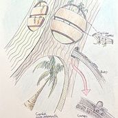 My project in Architectural Drawing: From Imagination to Conceptualization course. Architecture, Sketching, Drawing, and Architectural Illustration project by margaret_casagrande - 02.21.2022