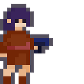 Mi Proyecto del curso: Animación de personajes en pixel art para videojuegos. Character Animation, Video Games, Pixel Art, and Game Development project by Xiomara Montoya Castillo - 02.21.2022