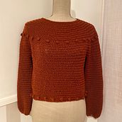 Mi Proyecto del curso: Crochet: diseña prendas y patrones con tejido circular. Accessor, Design, Fashion Design, Fiber Arts, DIY, and Crochet project by cristina campos bernal - 02.21.2022