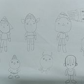 My project in Kawaii Character Creation in 3D with Blender  course. Traditional illustration, Character Design, Digital Illustration, 3D Modeling, and Manga project by atiyya - 02.21.2022