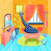 Mon projet du cours : Histoires illustrées avec Procreate : textures et pinceaux. Traditional illustration, Digital Illustration, Digital Drawing, Sketchbook, and Narrative project by Florence Mercier - 02.22.2022