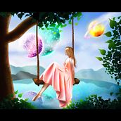 My project in Character Digital Painting: Creating Magical Scenes course. Projekt z dziedziny Trad, c, jna ilustracja, Projektowanie postaci, Ilustracja c, frowa, R, sunek c i frow użytkownika petronela_rosca - 22.02.2022