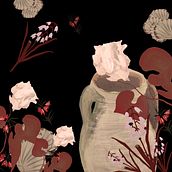 My project in Contemporary Print Design: Scale, Color, and Composition course. Fashion Design, Gouache Painting, Painting, and Pattern Design project by Bella Pari - 02.22.2022