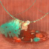 Christmas challenge . Traditional illustration project by Ekaterina Bat Khen - 02.22.2022