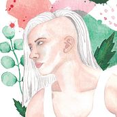 My project in Illustrated Portrait in Watercolor course. Un progetto di Illustrazione tradizionale, Belle arti, Pittura, Disegno, Pittura ad acquerello, Disegno di ritratti e Disegno artistico di Kim Farrell - 22.02.2022