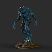 Mi Proyecto del curso: Modelado en ZBrush: del concept art a la criatura final. 3D, 3D Modeling, Video Games, Concept Art, and 3D Character Design project by kevin Castillo - 02.23.2022