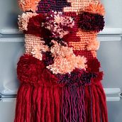 Meu projeto do curso: Introdução ao latch hooking e ao locker hooking. Un progetto di Interior Design, Fiber Art e Textile Design di Joana Santos - 23.02.2022