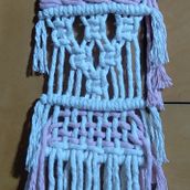 Meu projeto do curso: Macraweave: combine macramê com técnicas de tear . Design accesoriu, Design interior, Decorațiuni, Arte din fibre, Macramé, Țesut și Design textil de candidabegami - 02.22.2022