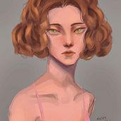 My project in Digital Fantasy Portraits with Photoshop course. Traditional illustration, Drawing, Digital Illustration, Portrait Drawing, Digital Drawing, and Digital Painting project by Rossy Vy - 02.23.2022