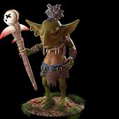 1 intento en zbrush. 3D, and Animation project by shierke - 02.23.2022