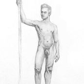 Meu projeto do curso: Desenho realista da figura humana. Traditional illustration, Fine Arts, Sketching, Pencil Drawing, Drawing, Realistic Drawing, and Figure Drawing project by Bruno Rocha - 02.23.2022