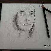 Alexandru Grozavu - Project in Portrait Sketchbooking: Explore the Human Face course. Sketching, Drawing, Portrait Drawing, Artistic Drawing, and Sketchbook project by Alexandru Grozavu - 02.14.2022
