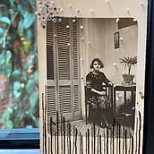 Mi Proyecto del curso: Introducción al fotobordado: crea imágenes con textura. Photograph, Paper Craft, Embroider, DIY, and Textile Design project by juliperlzaclis - 02.23.2022