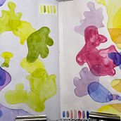 My project in Creative Watercolor Sketching for Beginners course Ein Projekt aus dem Bereich Traditionelle Illustration, Skizzenentwurf, Kreativität, Zeichnung, Aquarellmalerei und Sketchbook von Anna W - 23.02.2022