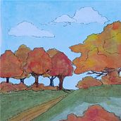 Mi Proyecto del curso: Técnicas modernas de acuarela. Traditional illustration, Fine Arts, Painting, and Watercolor Painting project by Neha Y. Galarreta Pérez - 02.20.2022
