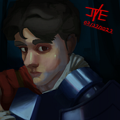Meu projeto do curso: Princípios da pintura digital para retratos . Lukisan, Dan Lukisan Digital proyek oleh jp_medeiros2002 - 02.23.2022