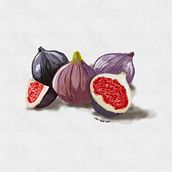 Figs. Een project van Digitale illustratie van Javi Sola - 23.02.2022