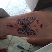 Meu projeto do curso: Tatuagem para principiantes. Un progetto di Design di tatuaggi di Luender Julio - 14.02.2022