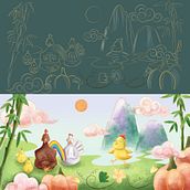 Children's book illustration. Traditional illustration project by Svetlana Zritneva - 02.24.2022