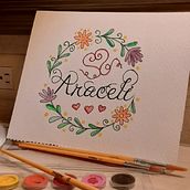 Mi Proyecto del curso: Técnicas modernas de acuarela Araceli. Traditional illustration, Fine Arts, Painting, and Watercolor Painting project by jcgarcia462 - 02.01.2022