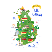 My project in Illustrated Map Creation: Reflecting a City's Essence course. Traditional illustration, Infographics, Drawing, Digital Illustration, and Digital Painting project by komako - 02.20.2022
