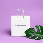 ConfortHair. Een project van  Br, ing en identiteit y Grafisch ontwerp van Emerson Anjos - 23.02.2022