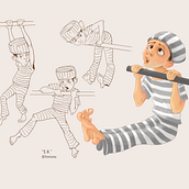 My project in Digital Character Design: Draw Protagonists with Personality course. Traditional illustration, Character Design, Drawing, Digital Illustration, and Digital Drawing project by linnianu.arika - 02.24.2022