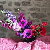 Mon projet du cours : Décor floral : compositions joyeuses et colorées . Design interior, Arhitectură peisagistică, Decorațiuni, DIY și Design floral și de plante de Mélanie André - 02.24.2022