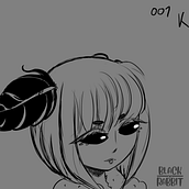 Hada polilla. Ilustração tradicional, e Animação projeto de mysteryajalx - 22.02.2022