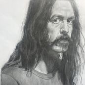 My project in Realistic Portrait with Graphite Pencil course. Traditional illustration, Fine Arts, Sketching, Pencil Drawing, Drawing, Portrait Drawing, Realistic Drawing, Artistic Drawing, Figure Drawing, Arts, and Crafts project by Leonardo Tovar Lara - 02.24.2022