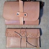 Mi Proyecto del curso: Creación de bolsos de cuero artesanales para principiantes. Design, Accessor, Design, Arts, Crafts, and Sewing project by Luciana Farias - 02.22.2022