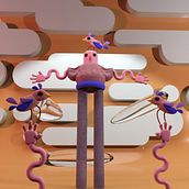 Mi Proyecto del curso: Creación de personajes 3D únicos con 3ds Max. Un progetto di 3D, Animazione, Character design, Modellazione 3D, Character design 3D e Progettazione 3D di Rodrigo David Sosa Novo - 25.02.2022