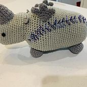 My project in Amigurumi Design and Creation course. Artesanato, Design de brinquedos, Tecido, DIY, Crochê, Amigurumi, e Design têxtil projeto de jennystalbot - 22.02.2022