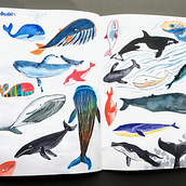 My project in Illustration Techniques to Unlock your Creativity course. Design, Traditional illustration, Fine Arts, Painting, Creativit, Creating with Kids, and Sketchbook project by yvonne_c - 02.25.2022