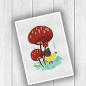 Chat sous la pluie. Un projet de Illustration traditionnelle de Oceane Perie - 25.02.2022