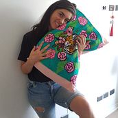 Mi Proyecto del curso: Introducción al punto de cruz contemporáneo Ein Projekt aus dem Bereich Stickerei, DIY, Upc, cling und Textildesign von Natalia Contreras - 25.02.2022