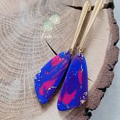 polymer clay earrings. Jewelr, and Design project by lpejs - 02.25.2022