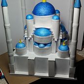 The Blue Mosque, Istanbul. Un projet de Artisanat, Beaux Arts, Papercraft, Créativité , et Sculpture de Alessandra Arcangeli - 01.09.2021