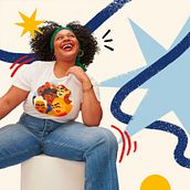 Lo Harris x Old Navy Project WE. Traditional illustration, and Product Design project by Lo Harris - 01.31.2022