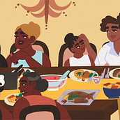 Mama's Home Book (Coming Soon). Traditional illustration, and Picturebook project by Lo Harris - 02.25.2022