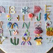 My project in Introduction to Raised Embroidery course Ein Projekt aus dem Bereich Stickerei und Textildesign von Tiffany Minato - 26.02.2022