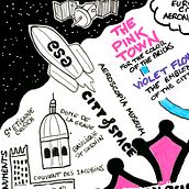 Sketchnoting de A à Z : Toulouse. Un progetto di Illustrazione tradizionale, Consulenza creativa, Creatività, Disegno, Gestione di un portfolio, Comunicazione, H, lettering e Lettering di Stéphane D - 26.02.2022