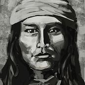 Mi Proyecto del curso: Pinceles y pixeles: introducción a la pintura digital en Photoshop. Projekt z dziedziny Trad, c, jna ilustracja, Ilustracja c, frowa, R, sunek c, frow, Malarstwo c i frowe użytkownika Lorena Valentina Liacoplo - 25.02.2022