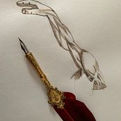 Anatomie. Ilustração tradicional projeto de Claudia - 22.02.2022