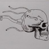 Mi Proyecto del curso: Dibujo anatómico de la cabeza humana. Fine Arts, Pencil Drawing, Drawing, Portrait Drawing, Realistic Drawing, and Figure Drawing project by Mauricio Suárez Becerra - 02.26.2022