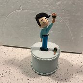 Mi Proyecto del curso: Modelado de personajes con pasta de azúcar. Design, Character Design, and DIY project by Zirleys George - 02.26.2022