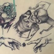 Mi Proyecto del curso: Tatuaje para principiantes. Tattoo Design project by llancar22 - 02.26.2022