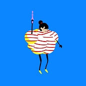 My project in Introduction to Toon Boom Harmony course. 2D Animation, 3D Animation, and Character Animation project by Alan Brown - 02.27.2022