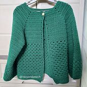 My project in Top-Down: One-Piece Crocheted Garments course. Un proyecto de Diseño de moda, Tejido, DIY, Crochet y Diseño textil de Kimberly Reyes - 24.02.2022
